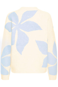 b.youngb.young BYOMEA Flower Jumper 3ClothingDella Robbia Blue - Blue Water Clothing