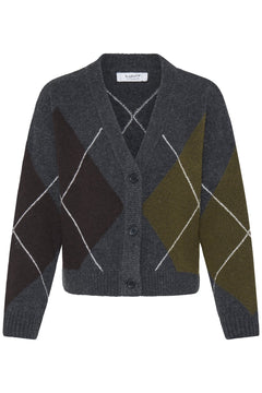 b.young BYOSMILLA CARDIGANDark Grey - Blue Water Clothing