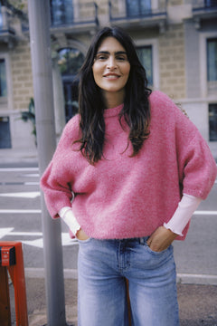 b.youngb.young BYOTIA JumperClothingPhlox Pink - Blue Water Clothing