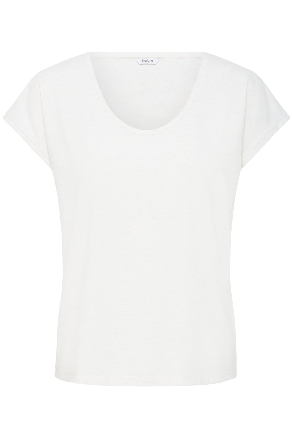 b.youngB.young BYPALUREXI T-ShirtTopsOff White - Blue Water Clothing
