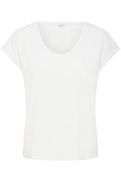 b.youngB.young BYPALUREXI T-ShirtTopsOff White - Blue Water Clothing