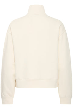 b.youngb.young BYSolle Cropped Sweatshirt BirchTopsBirch - Blue Water Clothing