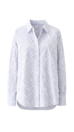 Charli LondonCharli London Marlowe ShirtTopsWhite - Blue Water Clothing