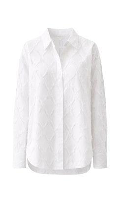 Charli LondonCharli London Marlowe ShirtTopsWhite - Blue Water Clothing