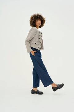 CultureCulture CUbink Roselle Cropped PantsClothingDark Blue Wash - Blue Water Clothing