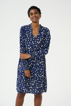 CultureCulture CUbrandy Andrea DressClothingDress blues Dot - Blue Water Clothing