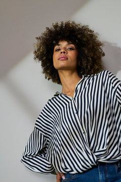 CultureCulture CUdenia Knot ShirtClothingSalute/White Stripe - Blue Water Clothing