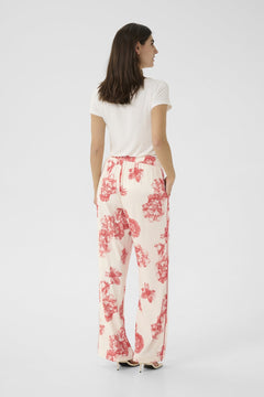 CultureCulture CUalexa PantClothingOff White/Red Floral - Blue Water Clothing