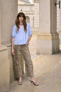 CultureCulture CUaliena PantsClothingLeopard - Blue Water Clothing