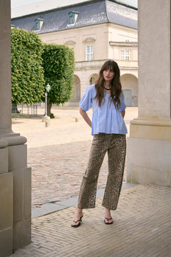 CultureCulture CUaliena PantsClothingLeopard - Blue Water Clothing