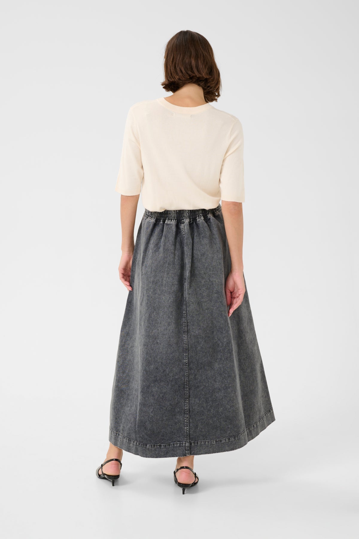CultureCulture CUcarlina SkirtClothingDark Gull Gray - Blue Water Clothing