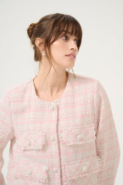 CultureCulture CUcocoa JacketClothingPink/White Check - Blue Water Clothing