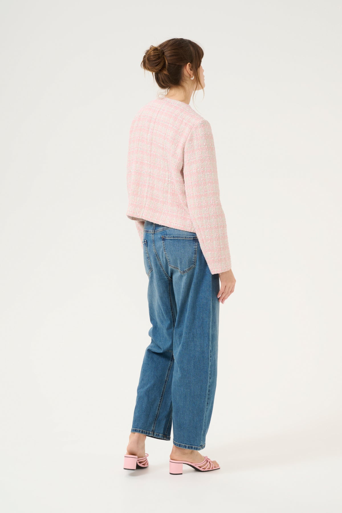 CultureCulture CUcocoa JacketClothingPink/White Check - Blue Water Clothing