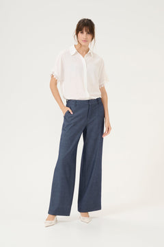 Culture CUcybilla Cattia Pants - Blue Water Clothing