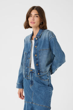 CultureCulture CUcyrine Ami JacketClothingMedium Vintage - Blue Water Clothing