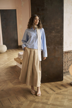 CultureCulture CUdeliane Brita SkirtClothingDune - Blue Water Clothing