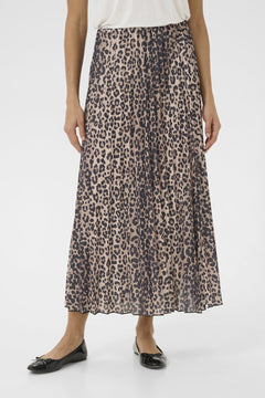 CultureCulture CUelda SkirtClothingLeopard - Blue Water Clothing