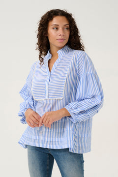 Culture CUjax Blouse - Blue Water Clothing