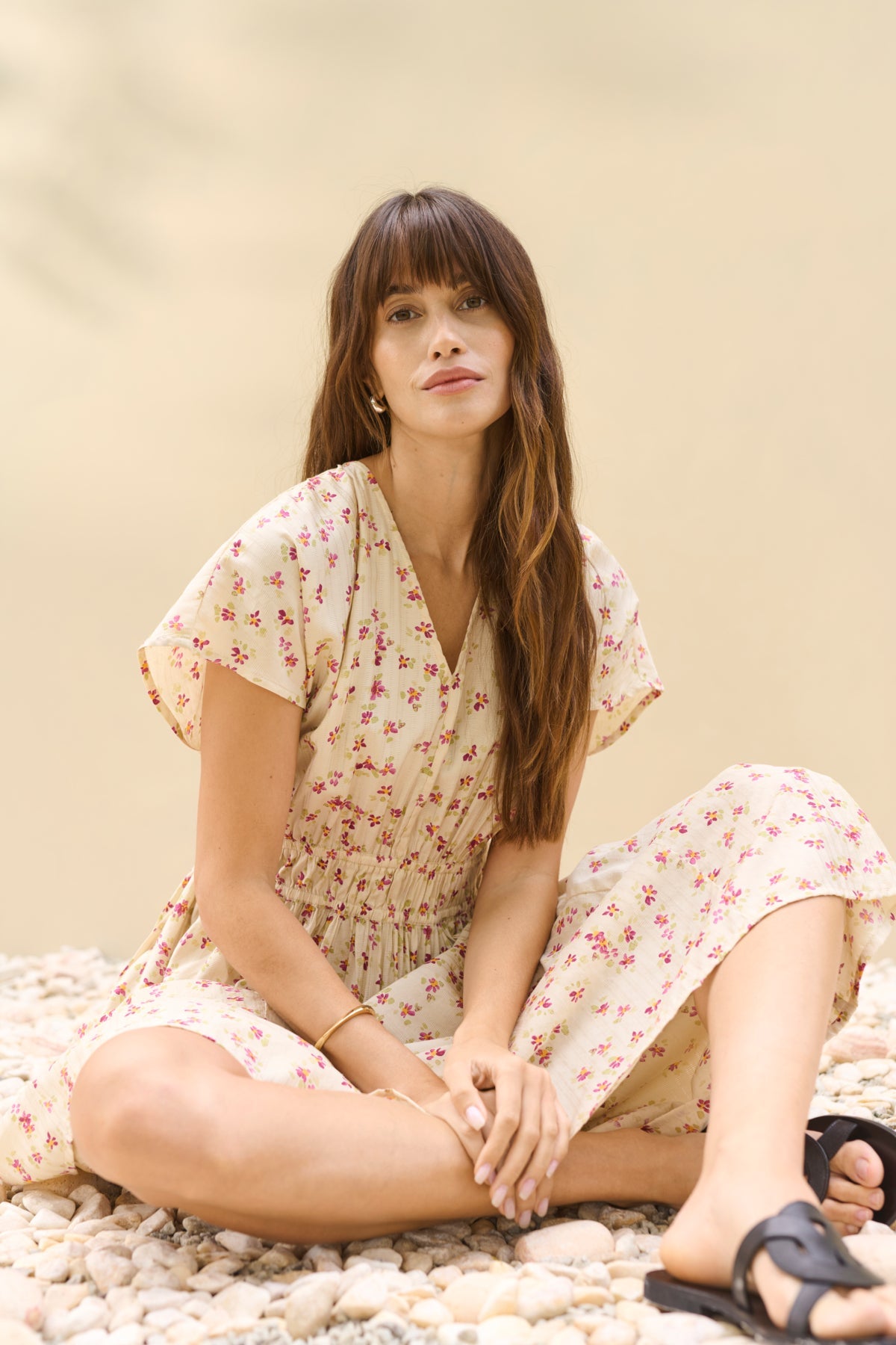 Culture CUpuglia Gally Long Dress - Blue Water Clothing