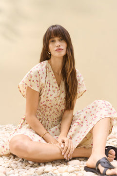 Culture CUpuglia Gally Long Dress - Blue Water Clothing