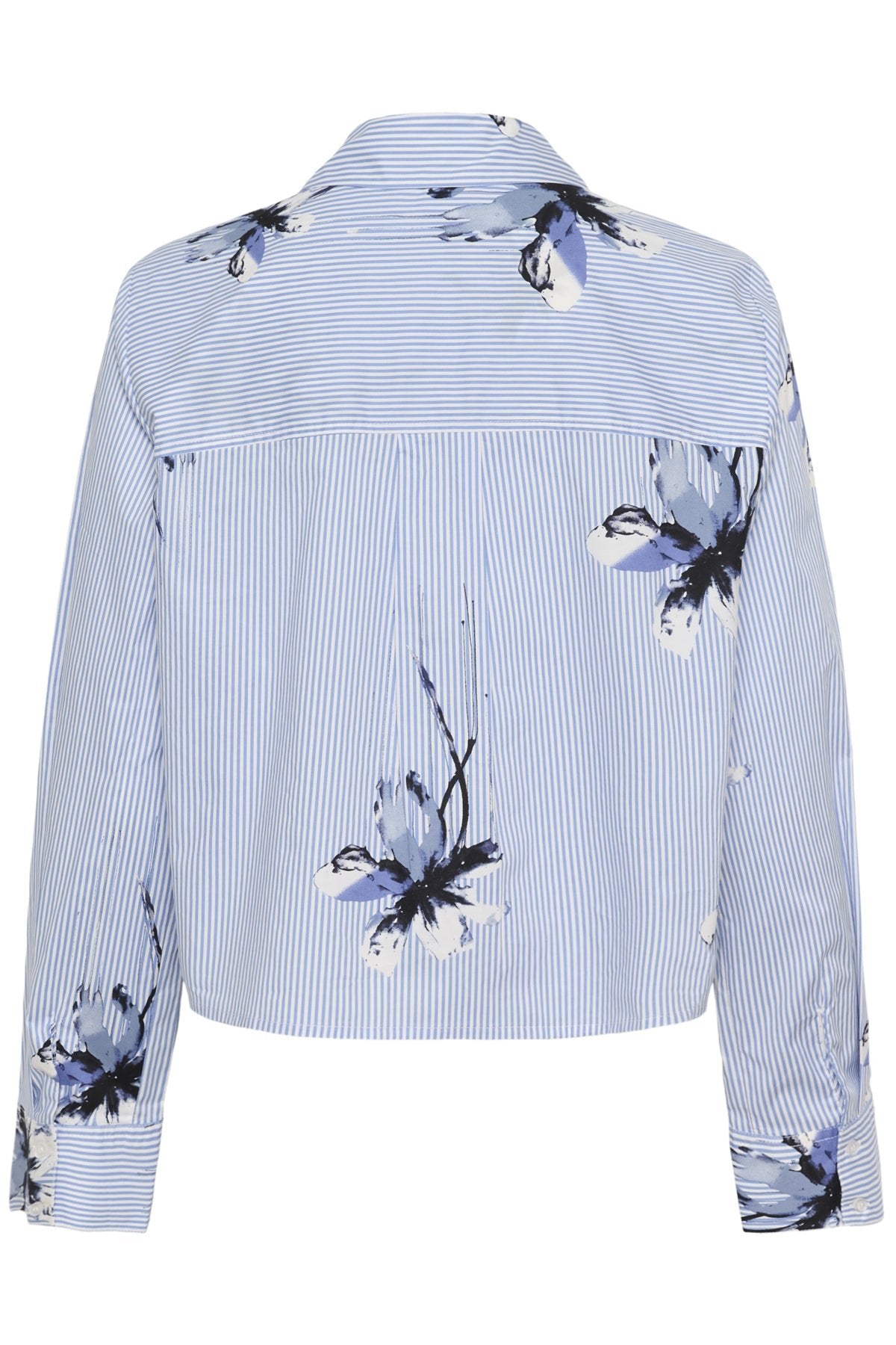 CultureCulture CUbrila ShirtTopsBlue Flower Stripe - Blue Water Clothing