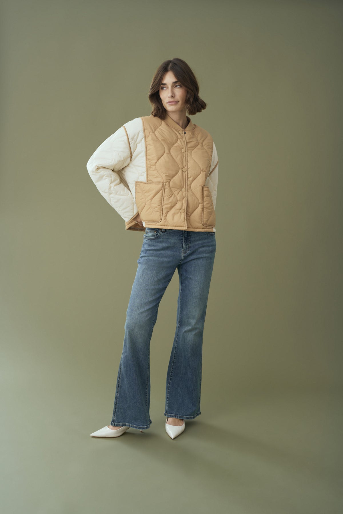 CultureCulture Cucatalina Short JacketCoats & JacketsWhitecap/Tannin - Blue Water Clothing