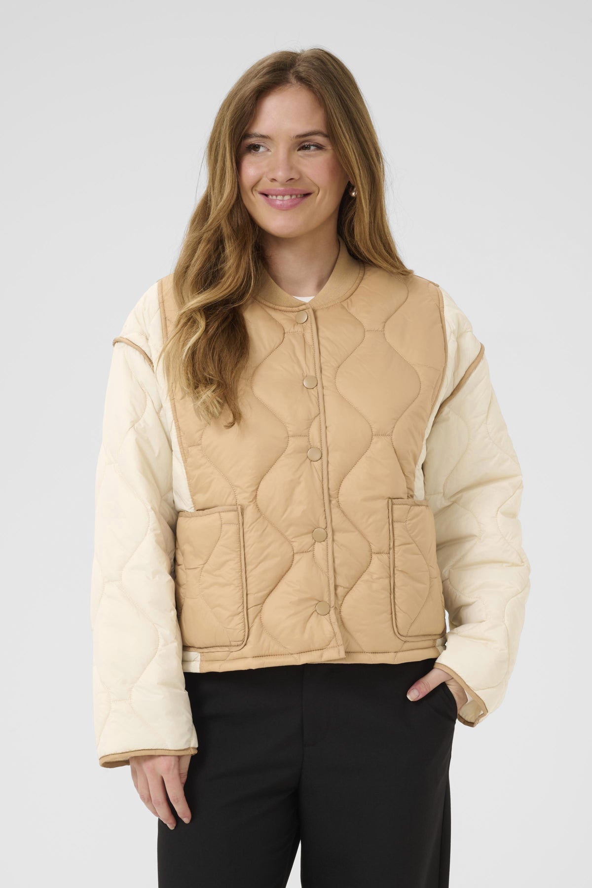 CultureCulture Cucatalina Short JacketCoats & JacketsWhitecap/Tannin - Blue Water Clothing