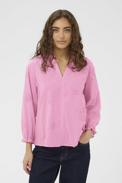 CultureCulture CUclover BlouseClothingFuchsia Pink - Blue Water Clothing