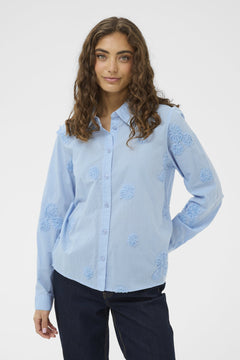 CultureCulture CUclover ShirtTopsCashmere Blue - Blue Water Clothing