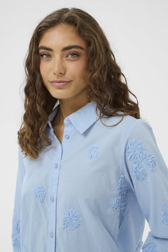 CultureCulture CUclover ShirtTopsCashmere Blue - Blue Water Clothing