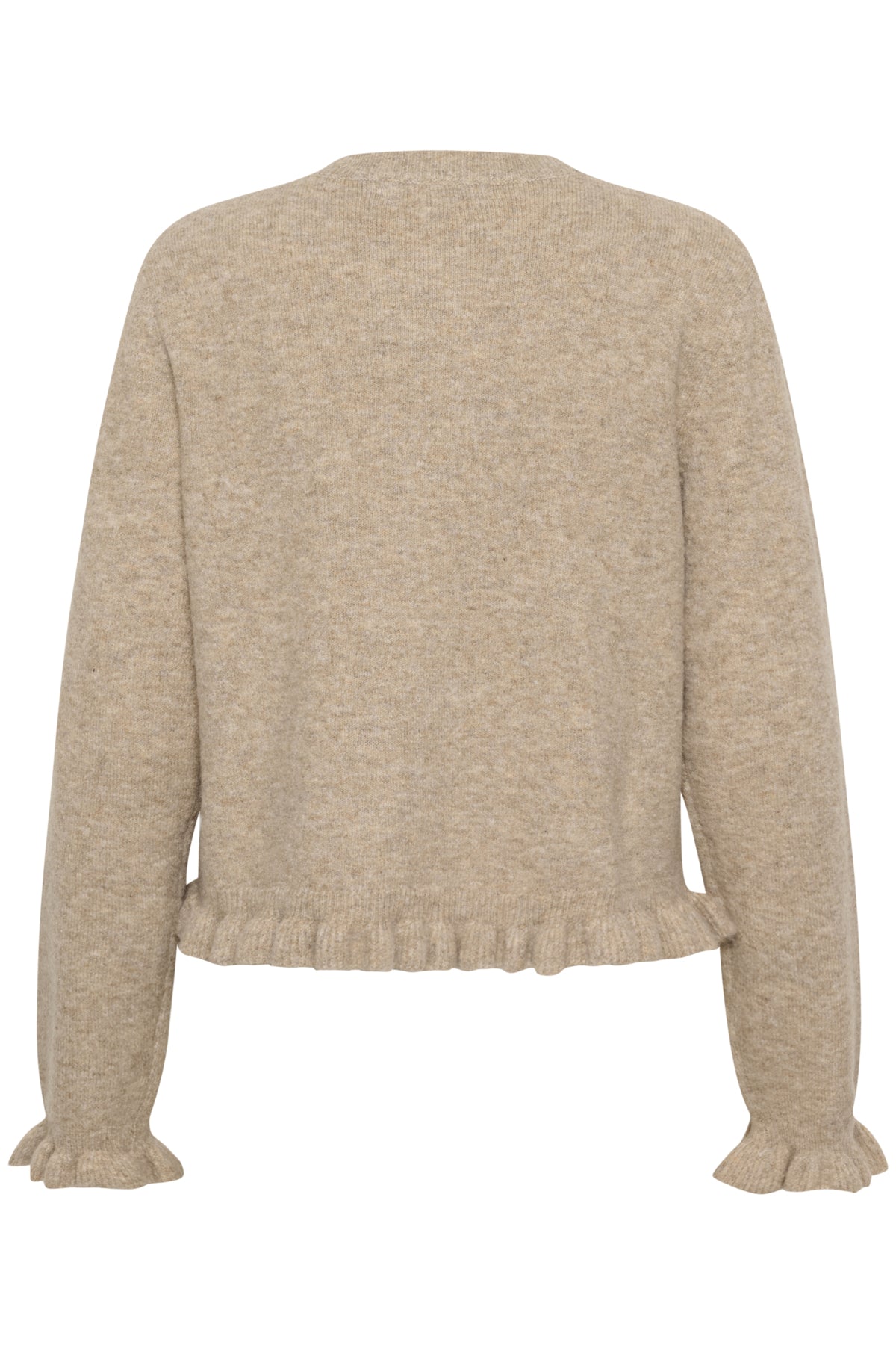 CultureCulture CUjulietta Frill CardiganClothingWoodrose Melange - Blue Water Clothing