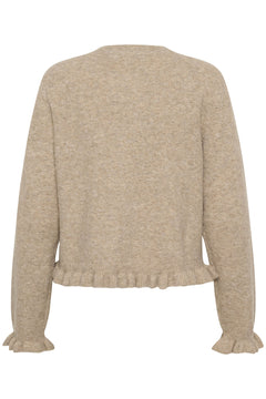 CultureCulture CUjulietta Frill CardiganClothingWoodrose Melange - Blue Water Clothing