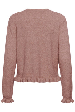 CultureCulture CUjulietta Frill CardiganClothingWoodrose Melange - Blue Water Clothing