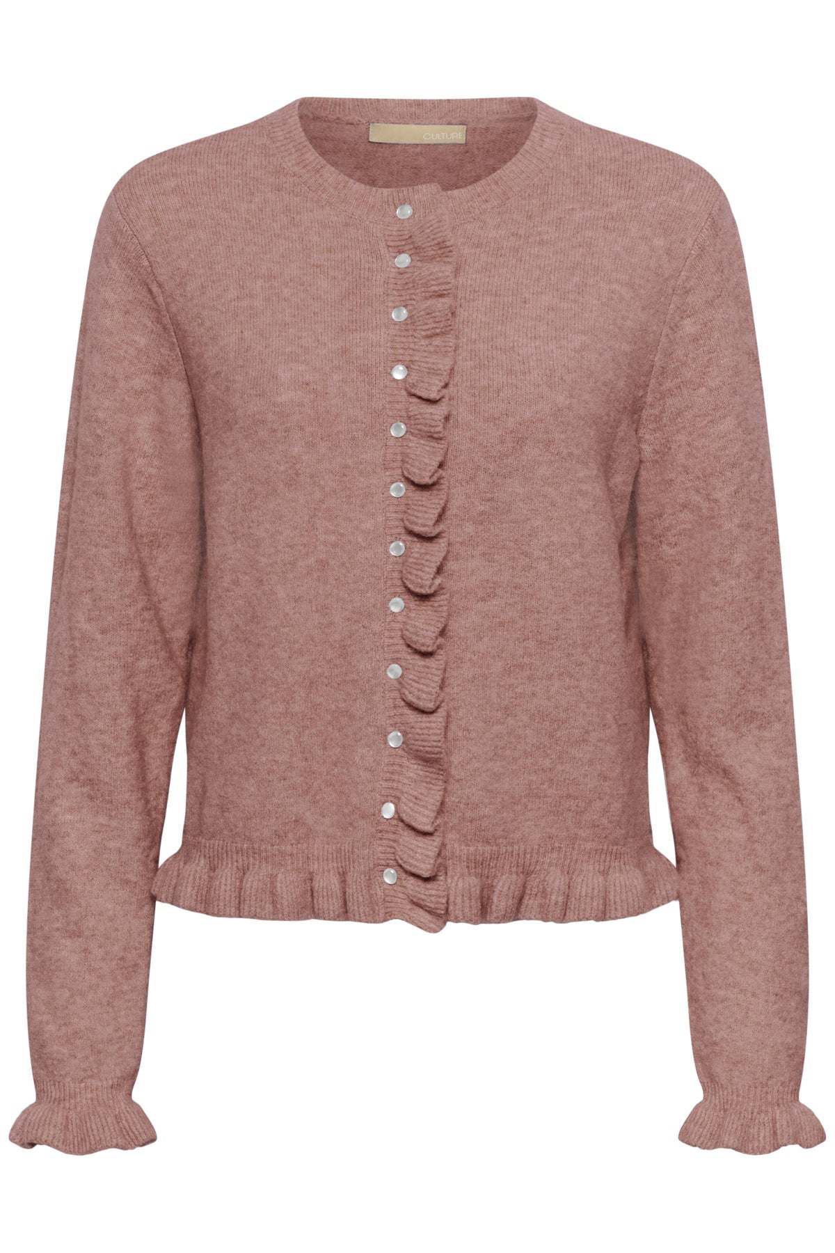 Culture CUjulietta Frill Cardigan – Blue Water Clothing