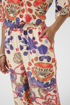 CultureCulture CUmandy TrouserClothingBlue/Pink - Blue Water Clothing