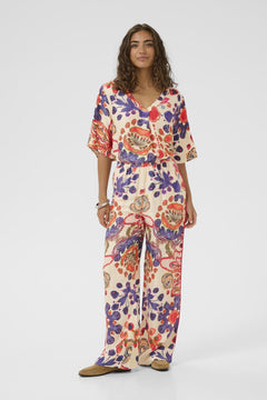 CultureCulture CUmandy TrouserClothingBlue/Pink - Blue Water Clothing