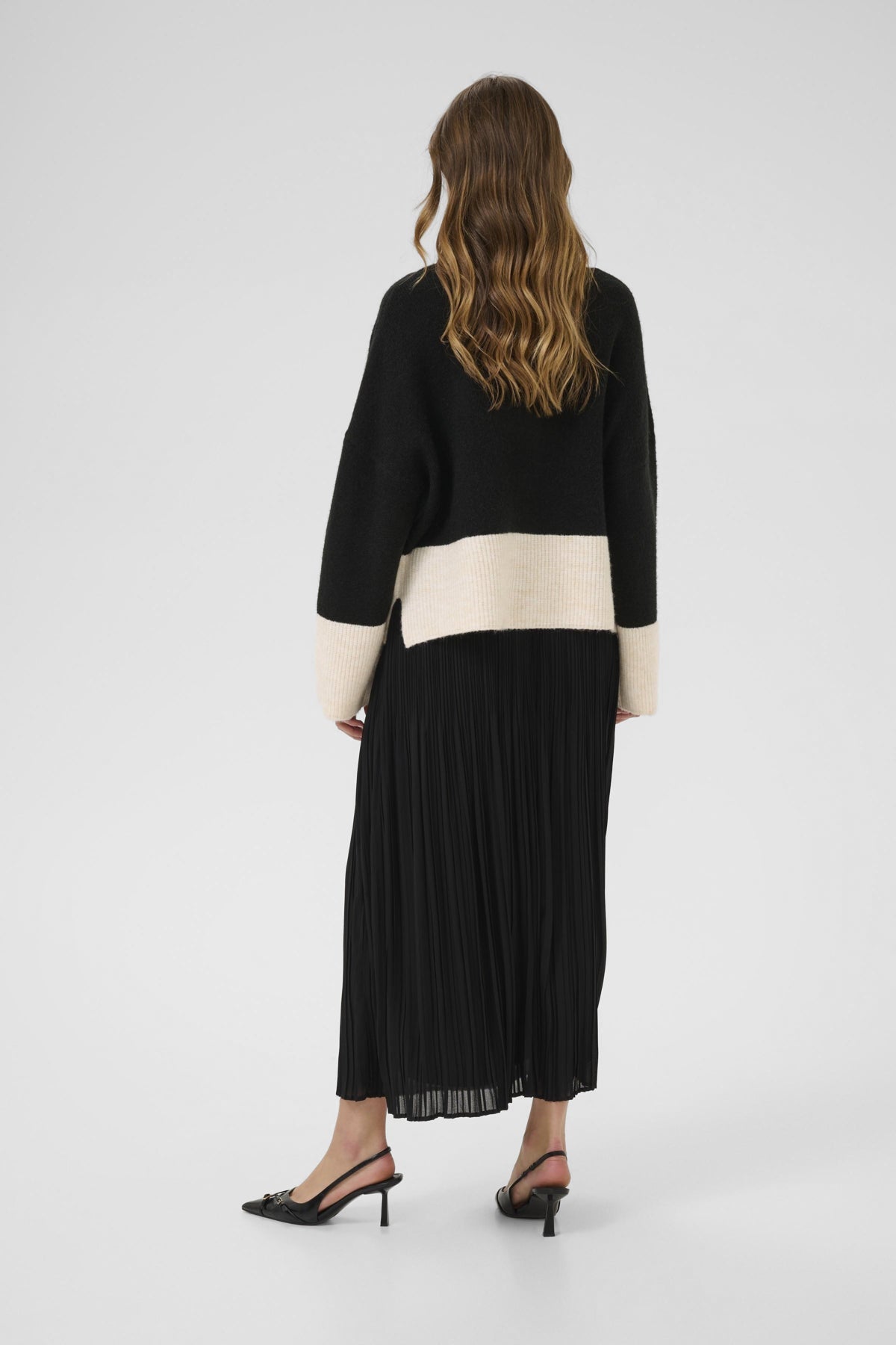CultureCulture CUnicky Kimmy CardiganTopsBlack/Whitecap - Blue Water Clothing