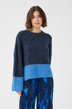 CultureCulture CUnicky Kimmy PulloverTopsDress Blue/Victo - Blue Water Clothing