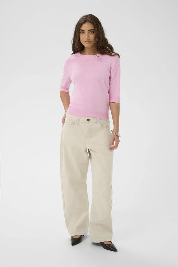 CultureCulture CUsmarta Aliena Barrel TrousersBottomsWhitecap - Blue Water Clothing
