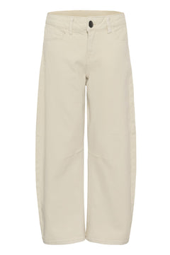 CultureCulture CUsmarta Aliena Barrel TrousersBottomsWhitecap - Blue Water Clothing