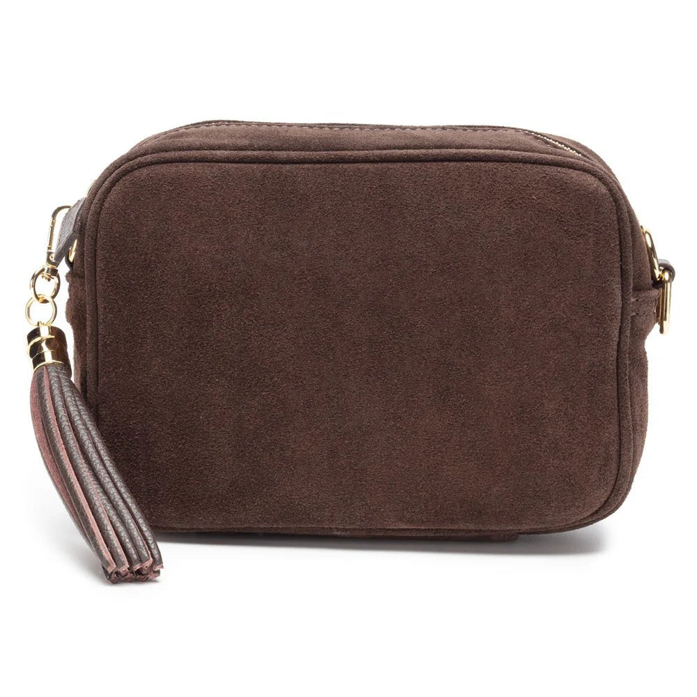 Elie BeaumontElie Beaumont Suede Crossbody BagAccessories - Blue Water Clothing
