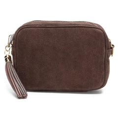 Elie BeaumontElie Beaumont Suede Crossbody BagAccessories - Blue Water Clothing