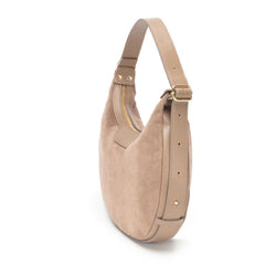 Elie BeaumontElie Beaumont Suede Shoulder HandbagAccessories - Blue Water Clothing