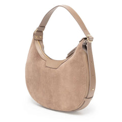 Elie BeaumontElie Beaumont Suede Shoulder HandbagAccessories - Blue Water Clothing