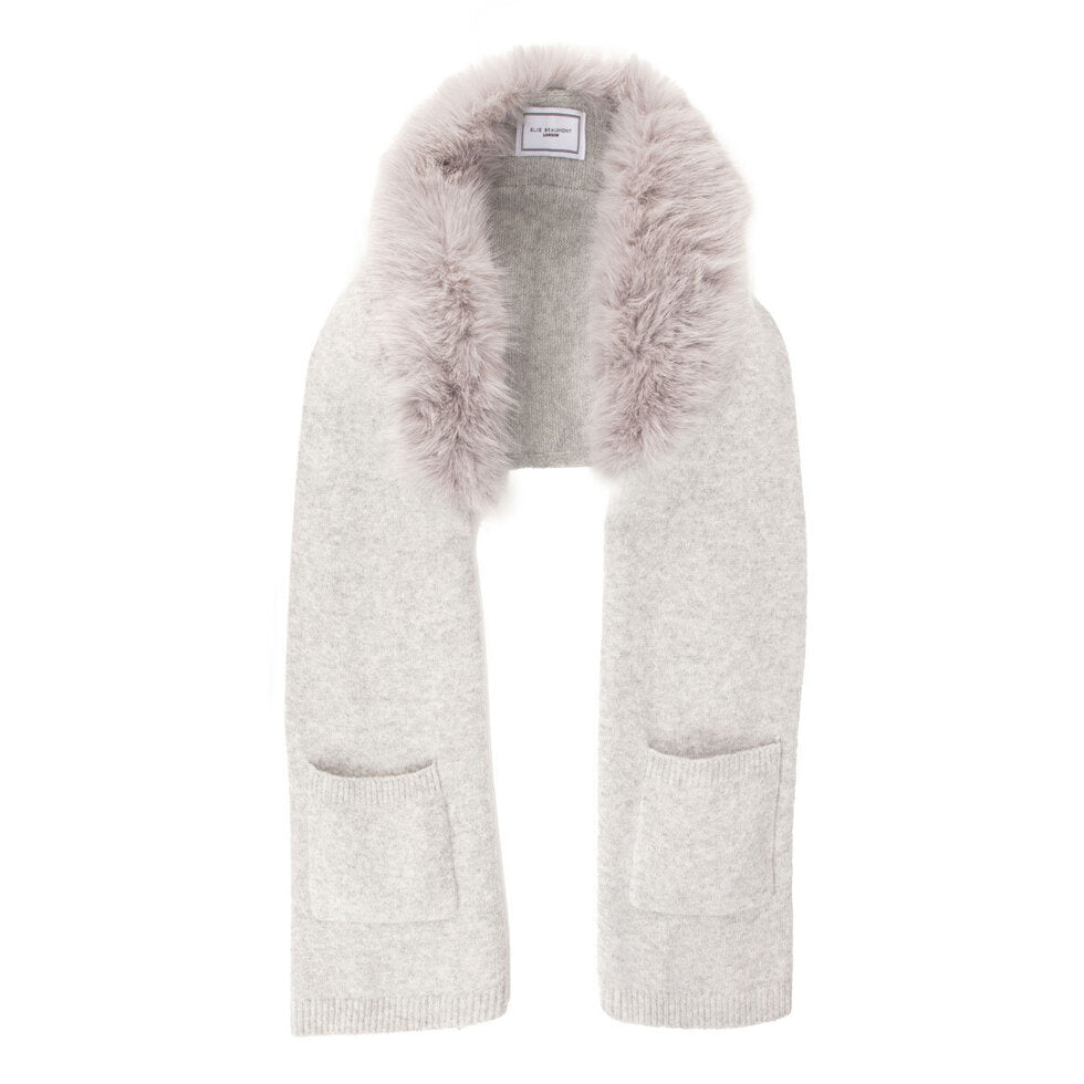 Elie BeaumontElie Beaumont Winter Stole Elite Faux FurAccessories - Blue Water Clothing