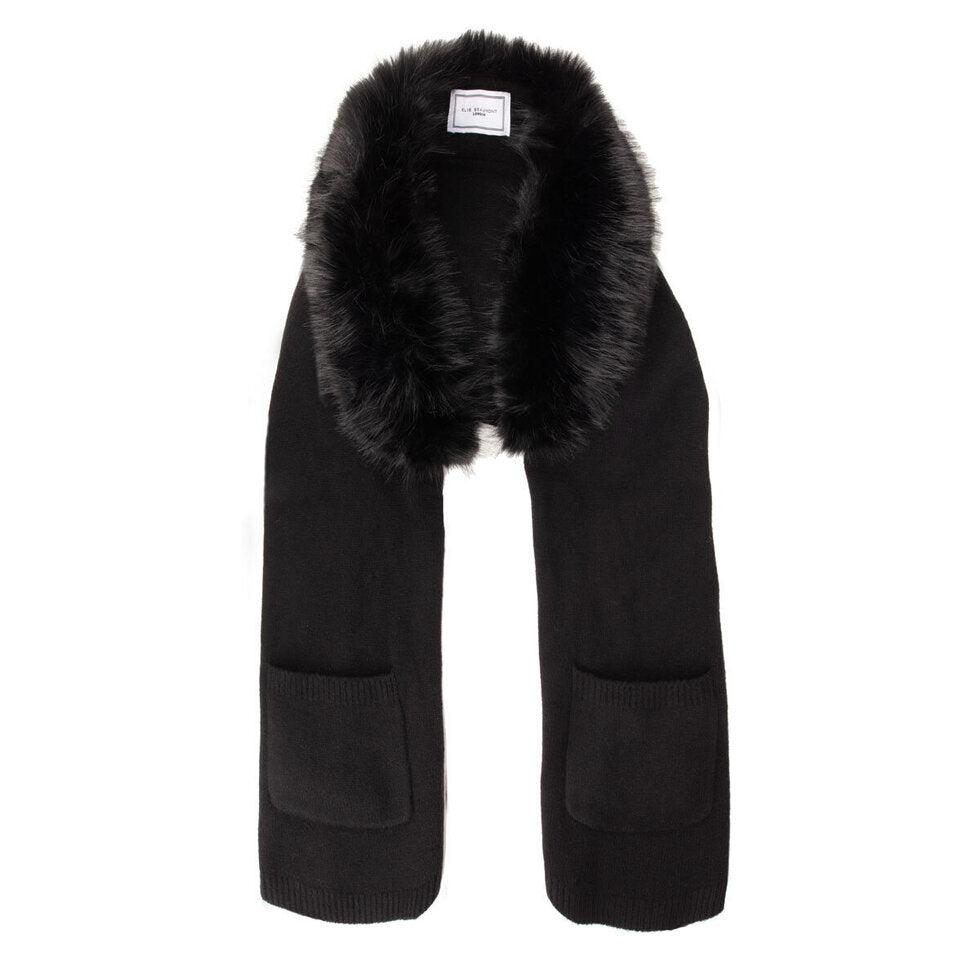 Elie BeaumontElie Beaumont Winter Stole Elite Faux FurAccessories - Blue Water Clothing