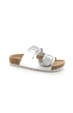 Ella ShoesElla Shoes Bronte SandalsFootwearSilver - Blue Water Clothing