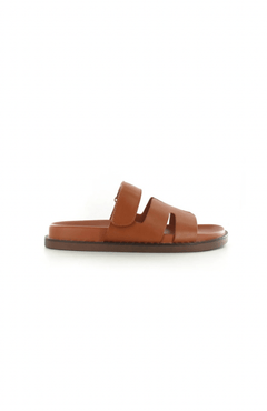 Ella Shoes Hattie Gladiator Velcro Strap Sandal - Blue Water Clothing