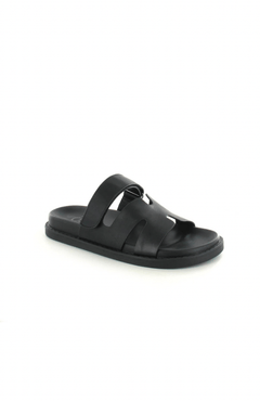 Ella Shoes Hattie Gladiator Velcro Strap Sandal - Blue Water Clothing