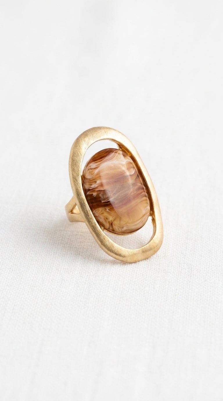 Envy JewelleryEnvy Jewellery Gold Ring 534/R/FRing - Blue Water Clothing